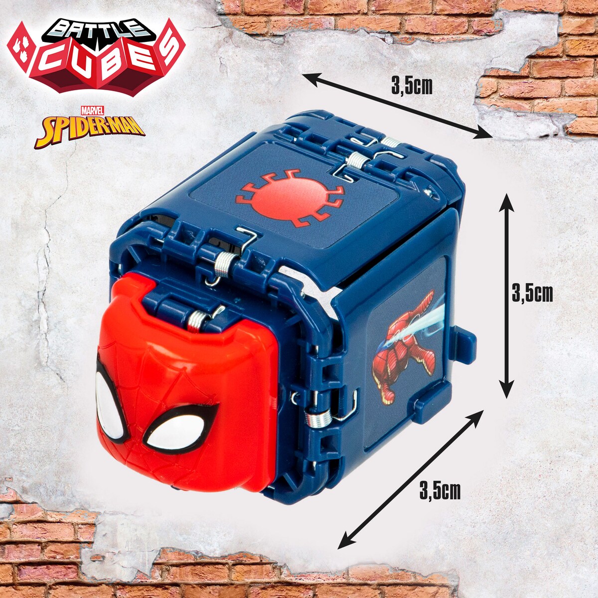 Set Battle Cubes Combate Spider-man 7