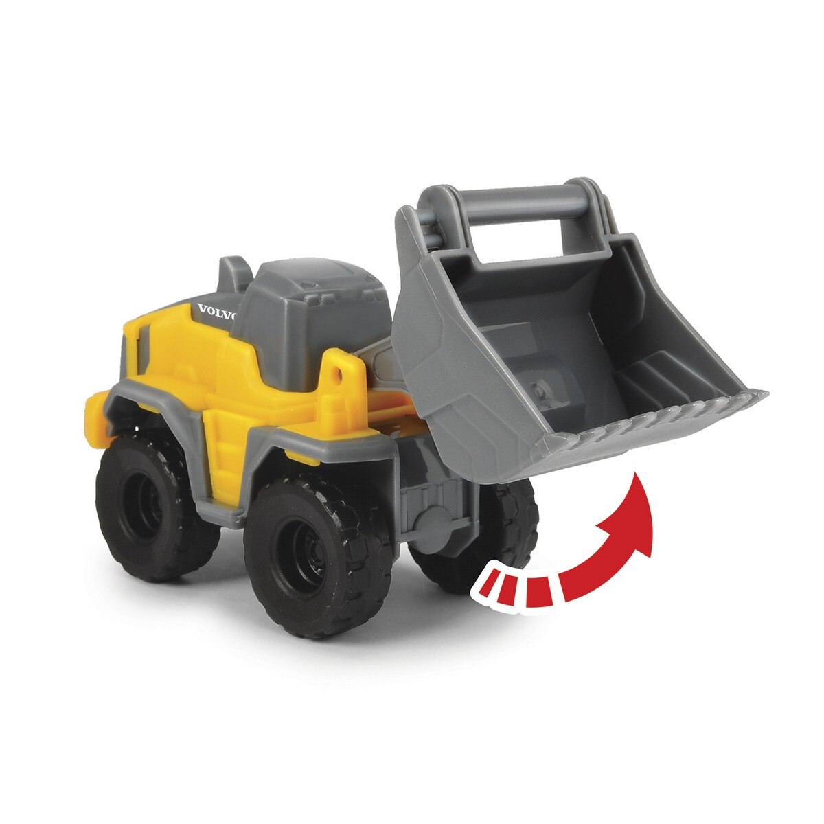 Set 5 Vehículos Construcción Volvo Mini 10 Cm 12