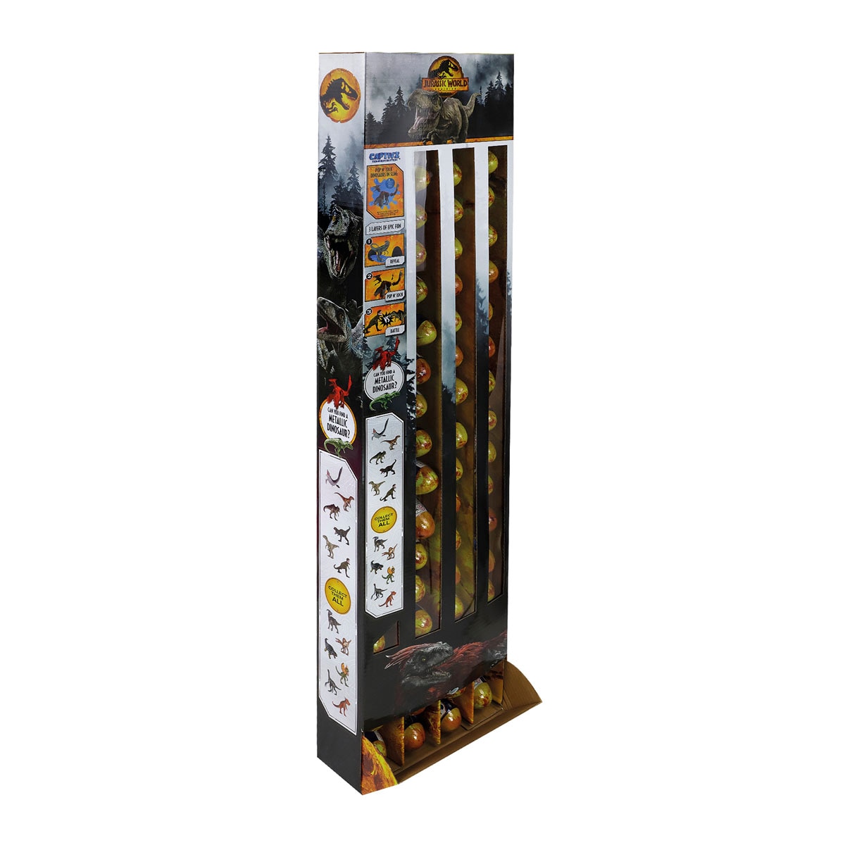 Huevo sorpresa Captivz Dominion Edition Slime Egg 48" Sidekick Jurassic World modelos surtidos 4