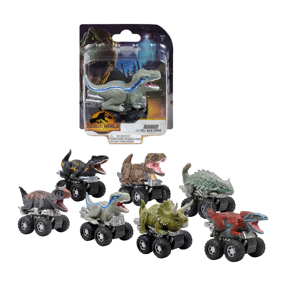 Imagen 0 de Figura Zoom Rider Dominion Jurassic World modelos surtidos