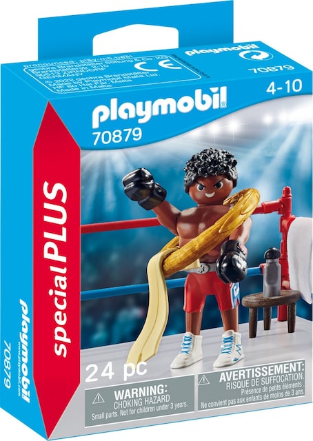 Figura Campeón de Boxeo Playmobil Special Plus