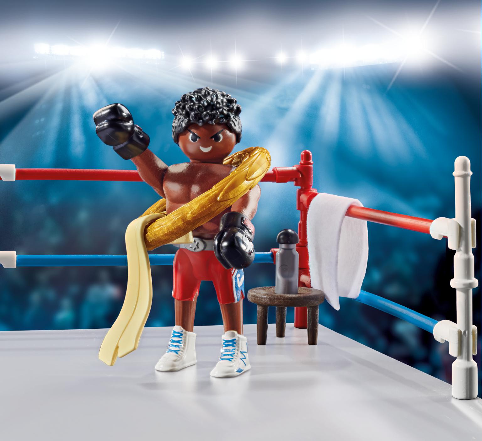 Figura Campeón de Boxeo Playmobil Special Plus 2