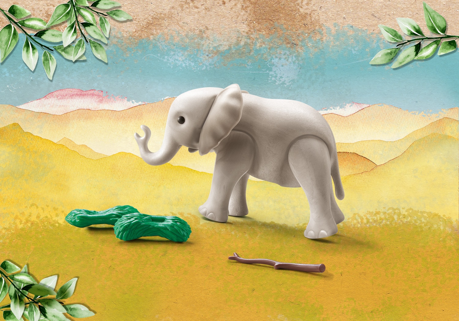 Figura Elefante Joven Animales Playmobil Wiltopia 3