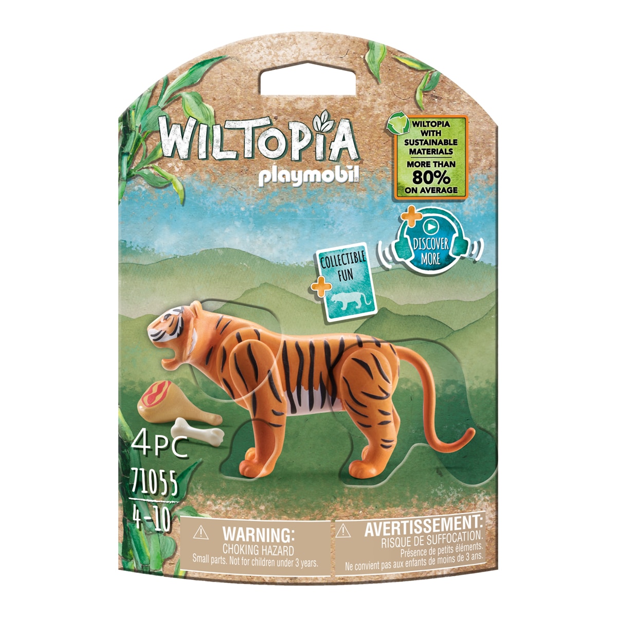 Imagen 0 de Figura Tigre Animales Playmobil Wiltopia