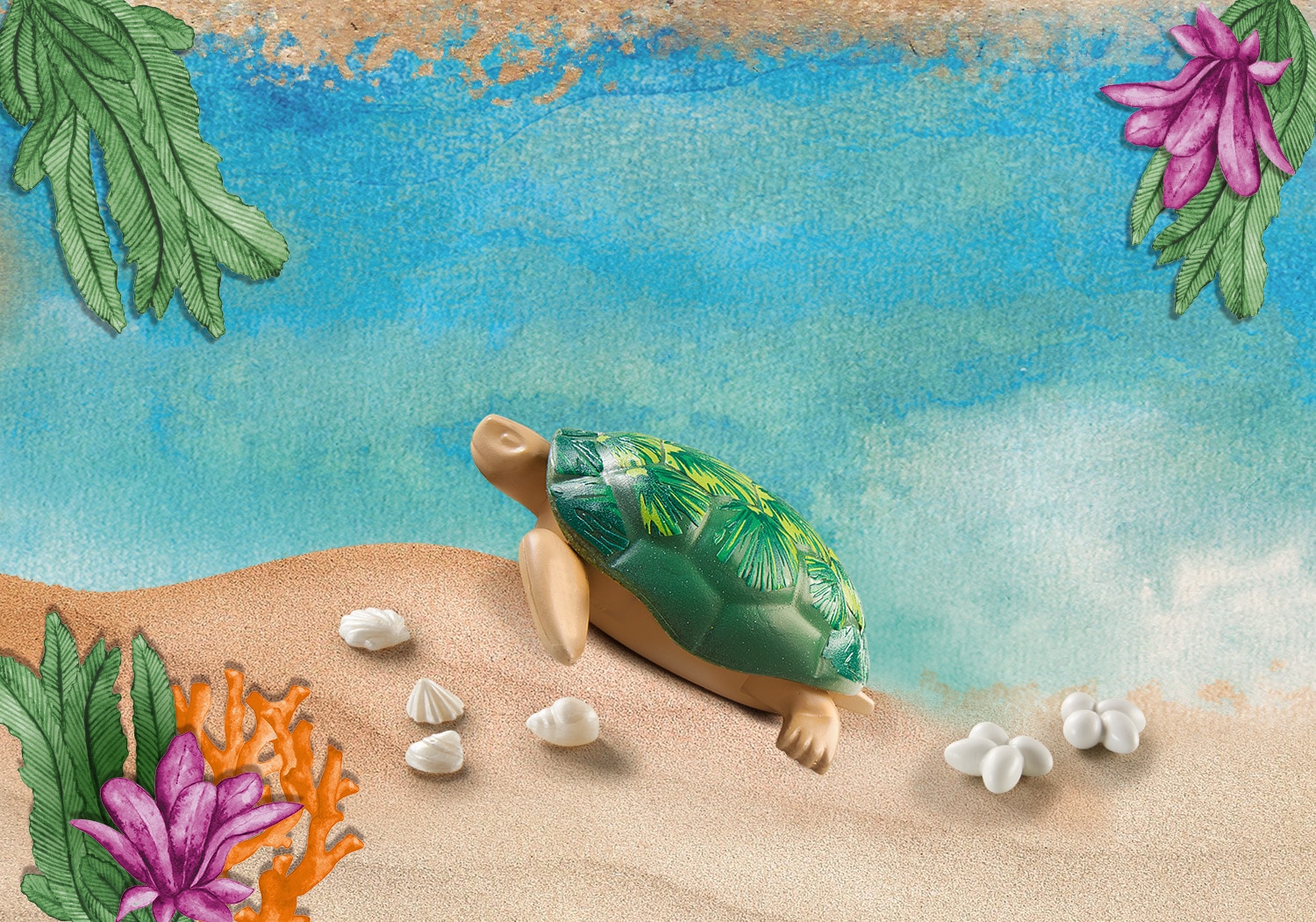 Figura Tortuga Gigante Animales Playmobil Wiltopia 3