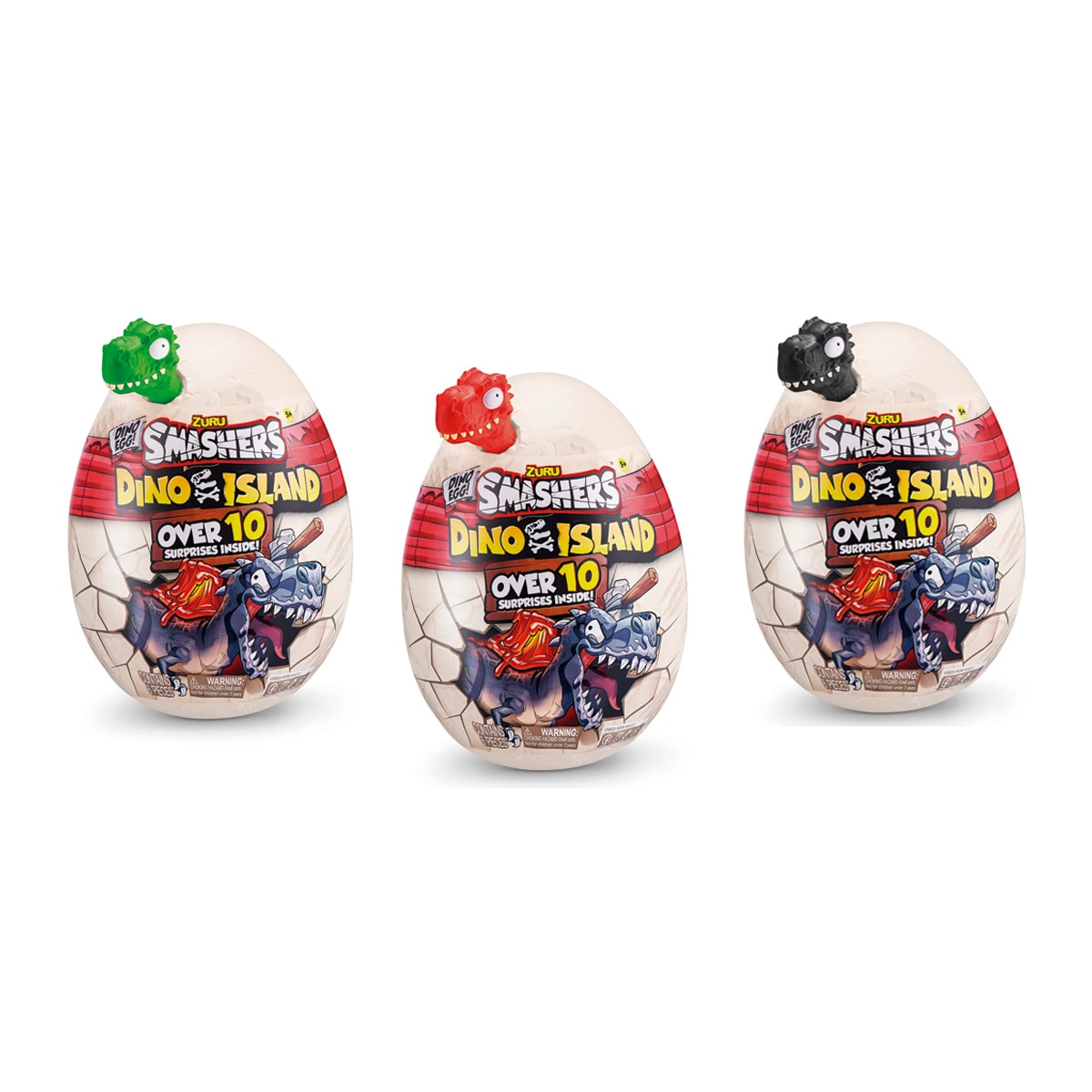 Imagen 0 de Huevo sorpresa medio Dino Island Bizak