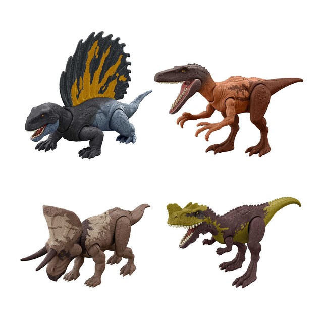 Figura Dinosaurio Strike Attack Jurassic World modelos surtidos