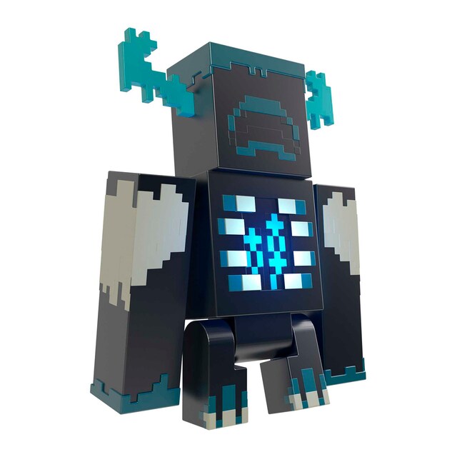 Figura Warden con luces y sonidos Minecraft