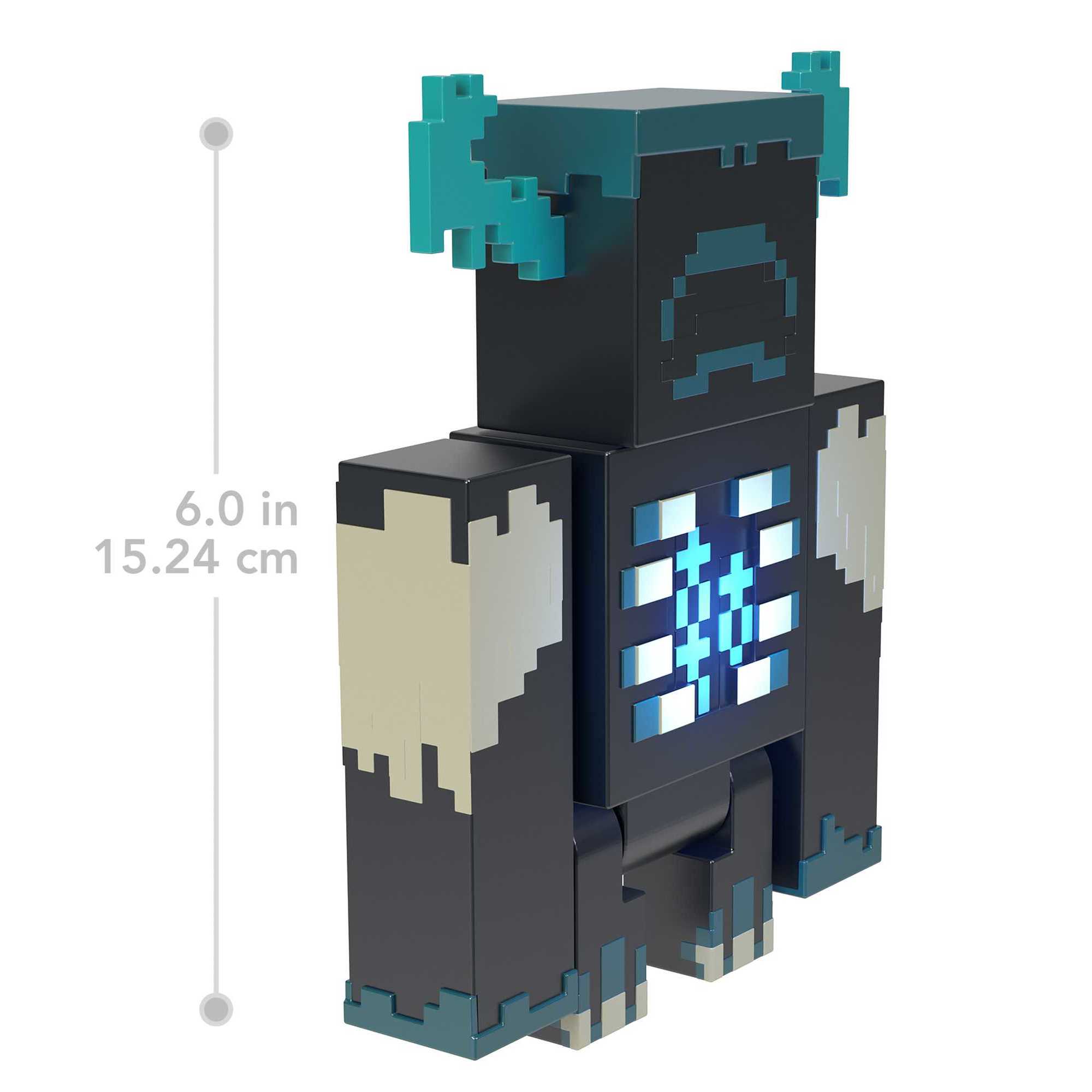 Figura Warden con luces y sonidos Minecraft 3