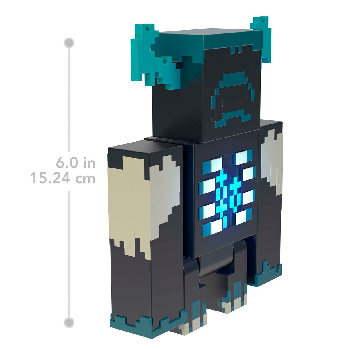 Figura Warden con luces y sonidos Minecraft 3