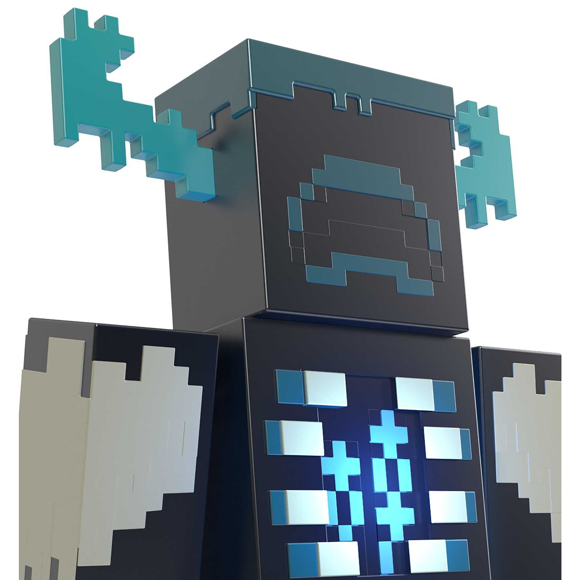 Figura Warden con luces y sonidos Minecraft 4