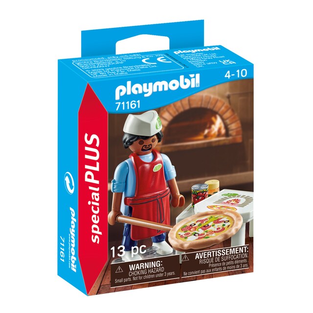 Figura Pizzero y accesorios Playmobil Special Plus