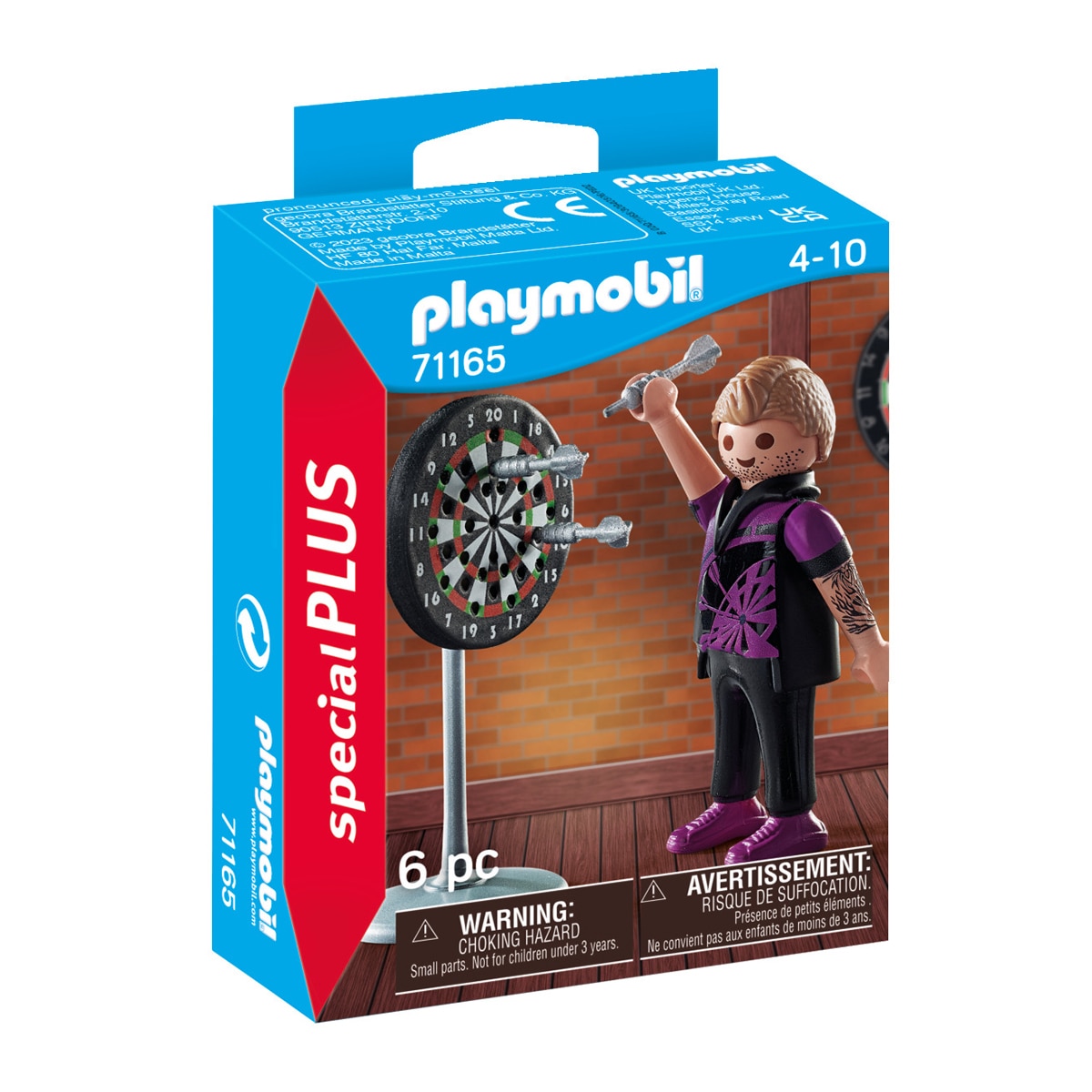 Imagem 0 de Figura Jogador de dardos com acessorios Playmobil Special Plus