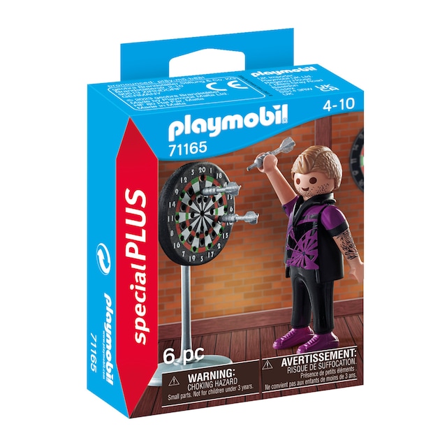 Figura Jugador de dardos con accesorios Playmobil Special Plus