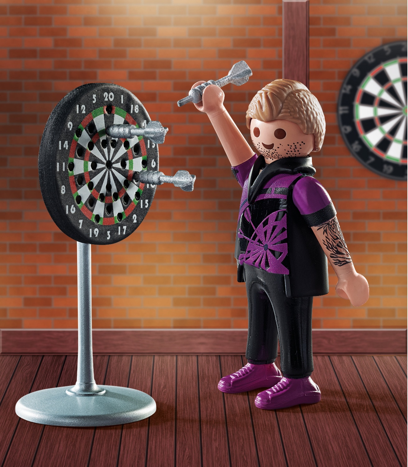 Figura Jugador de dardos con accesorios Playmobil Special Plus 2