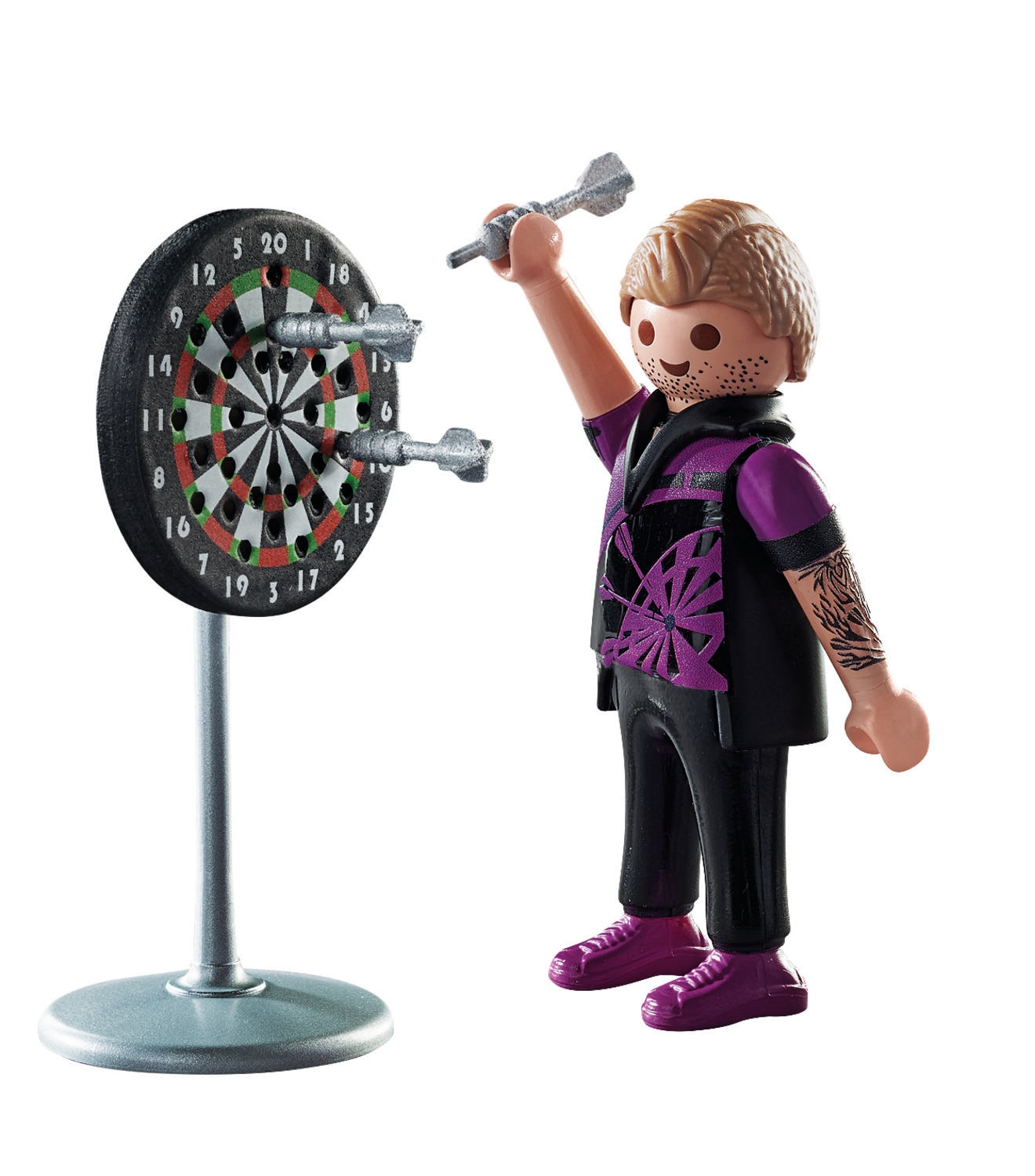 Figura Jugador de dardos con accesorios Playmobil Special Plus 3