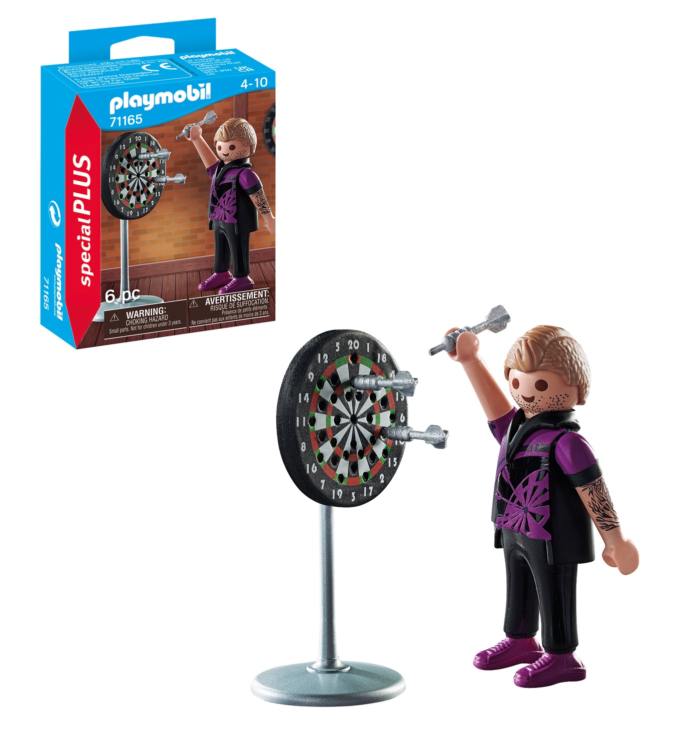 Figura Jugador de dardos con accesorios Playmobil Special Plus 4