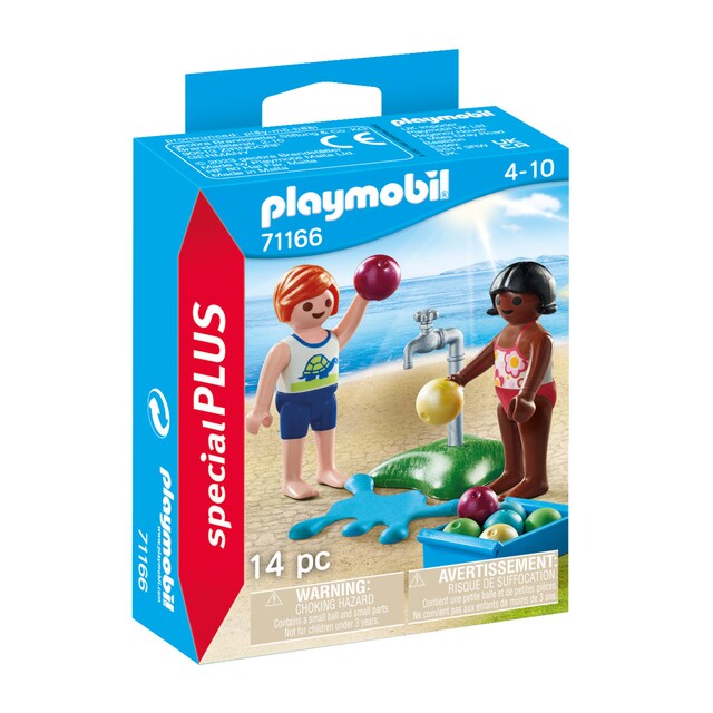 Figura Niños con globos de agua Playmobil Special Plus