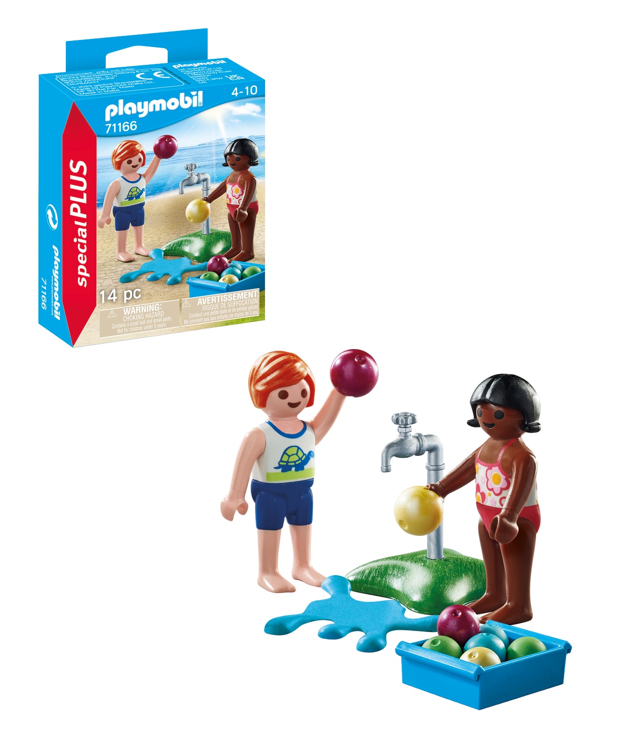 Crianças com Balões de Água Playmobil 4