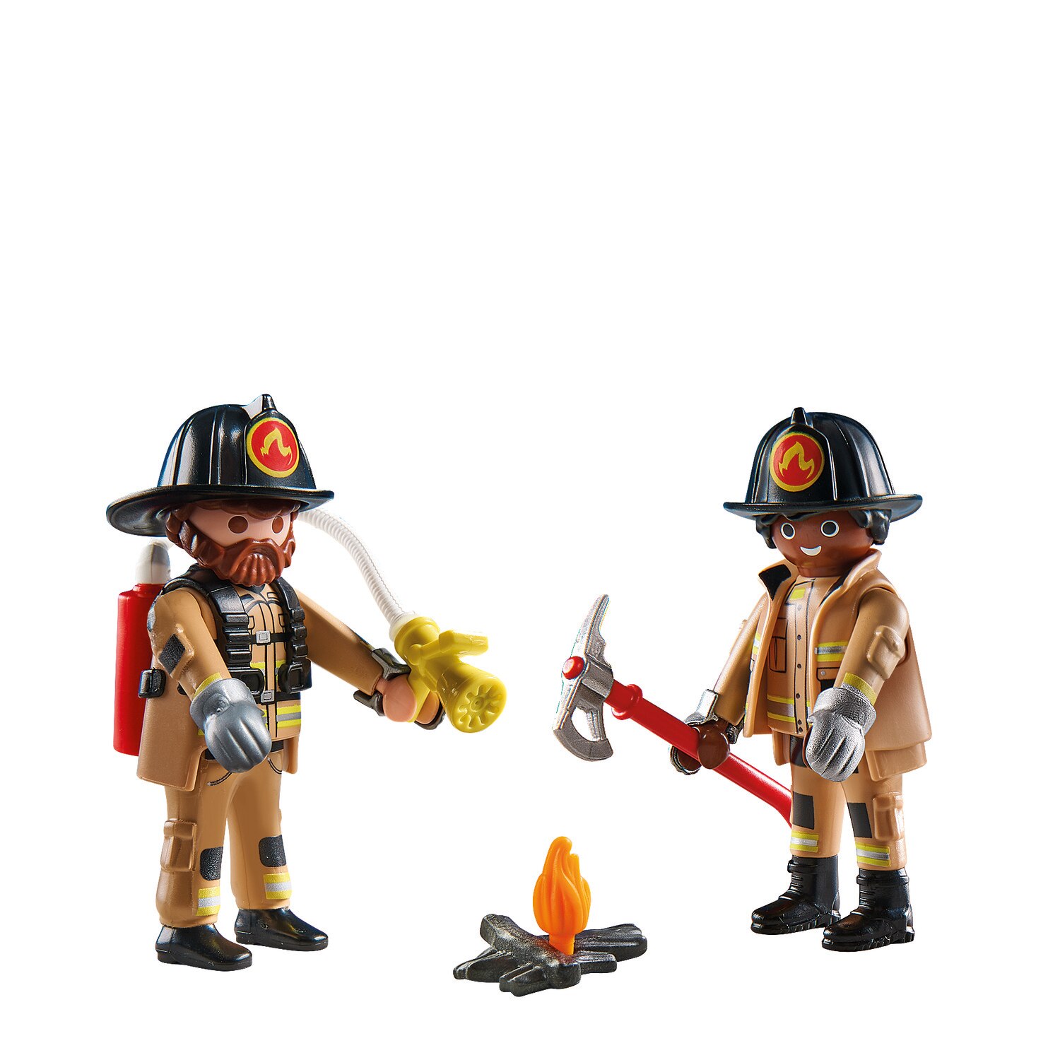 Duo Pack Figuras de Bomberos Playmobil 3