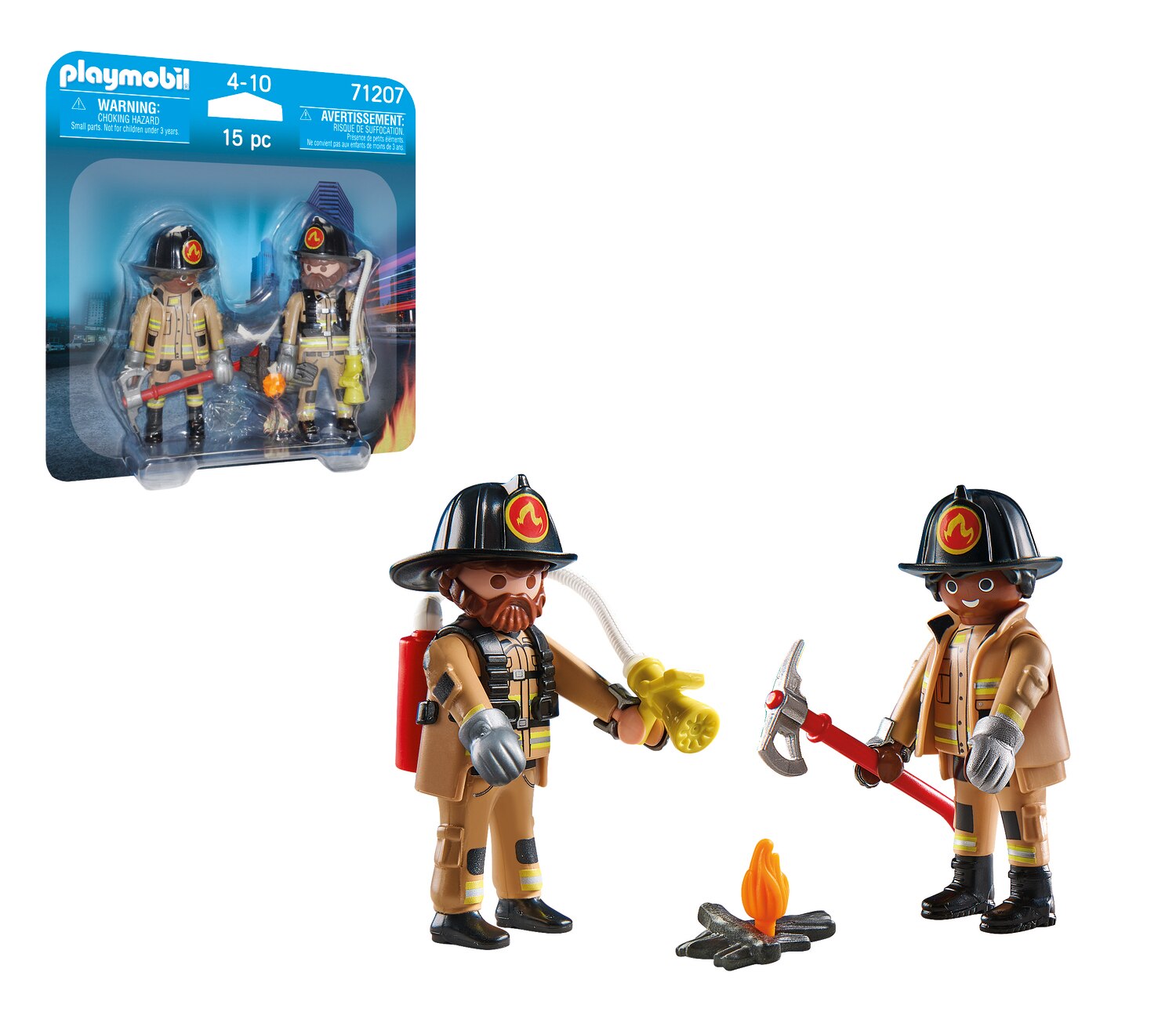 Duo Pack Figuras de Bomberos Playmobil 4