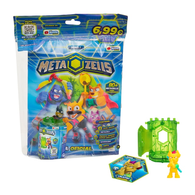 Starter pack álbum con figura Metazells