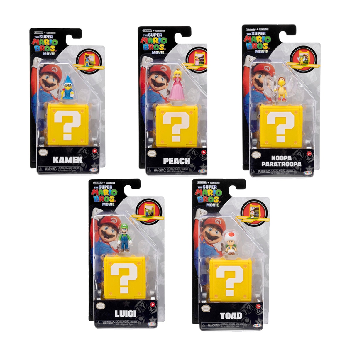 Imagen 0 de Mini Figuras coleccionables Super Mario Bros La Película