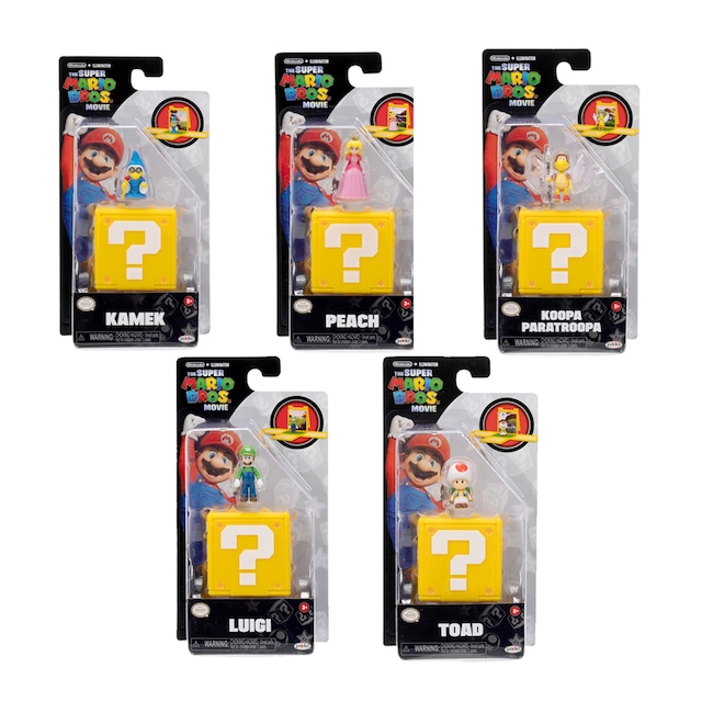 Mini Figuras coleccionables Super Mario Bros La Película
