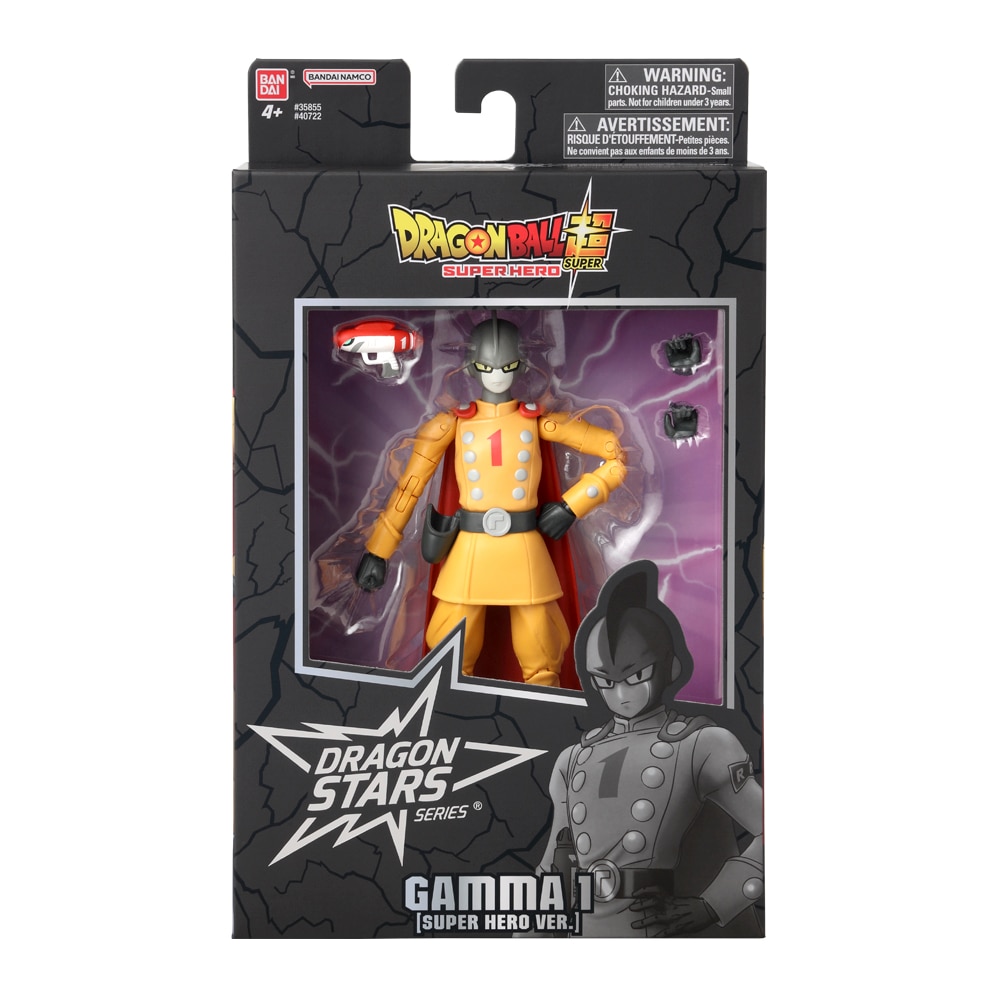 Figura de acción Gamma1 Dbs Superhero Dragon Ball Super Colección Dragon Stars Series Bandai 2
