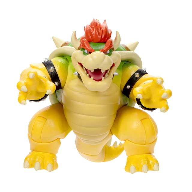 Imagen 0 de Figura Grande Bowser con funciones  Super Mario Bros La Película