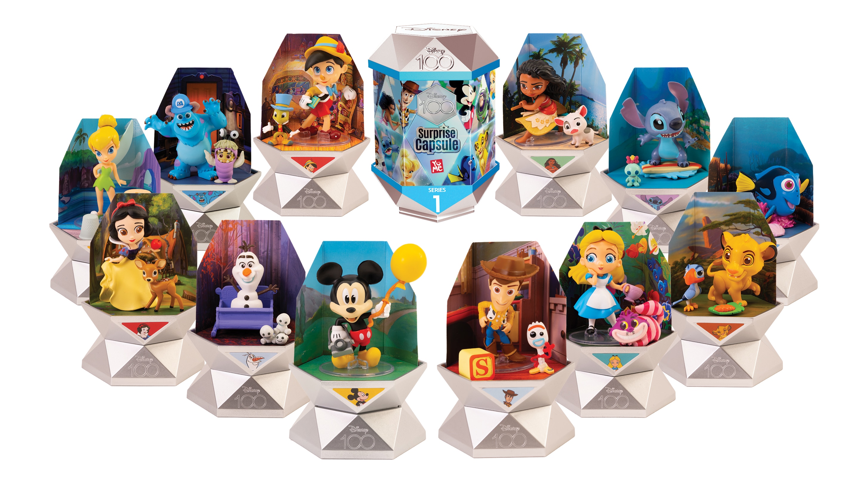 Cápsula Sorpresa Disney 100 Aniversario modelos surtidos 9