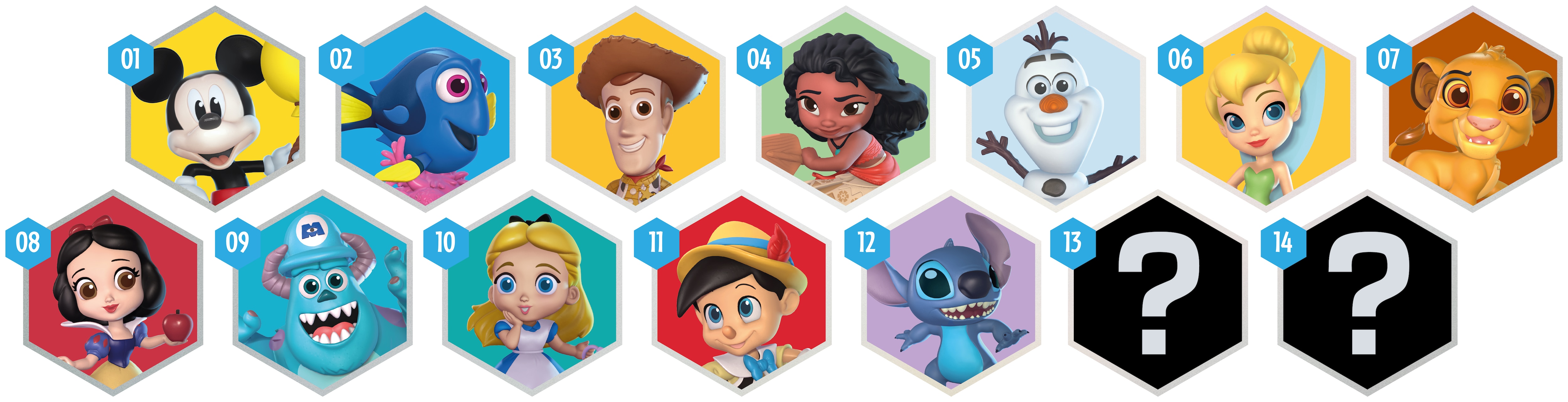 Cápsula Sorpresa Disney 100 Aniversario modelos surtidos 18