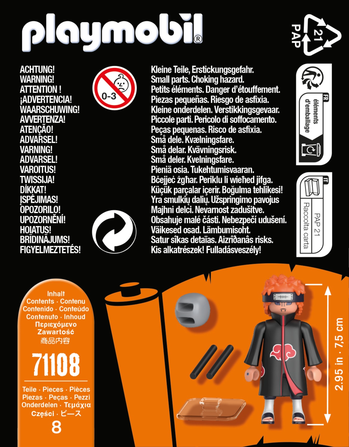 Figura Pain Playmobil Naruto 5