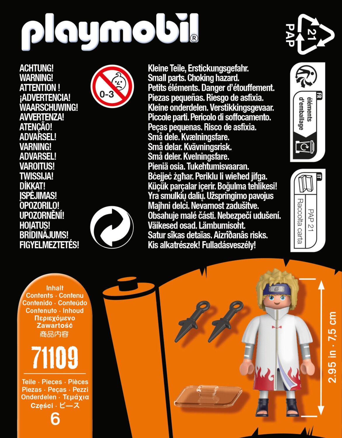 Figura Minato Playmobil Naruto 5