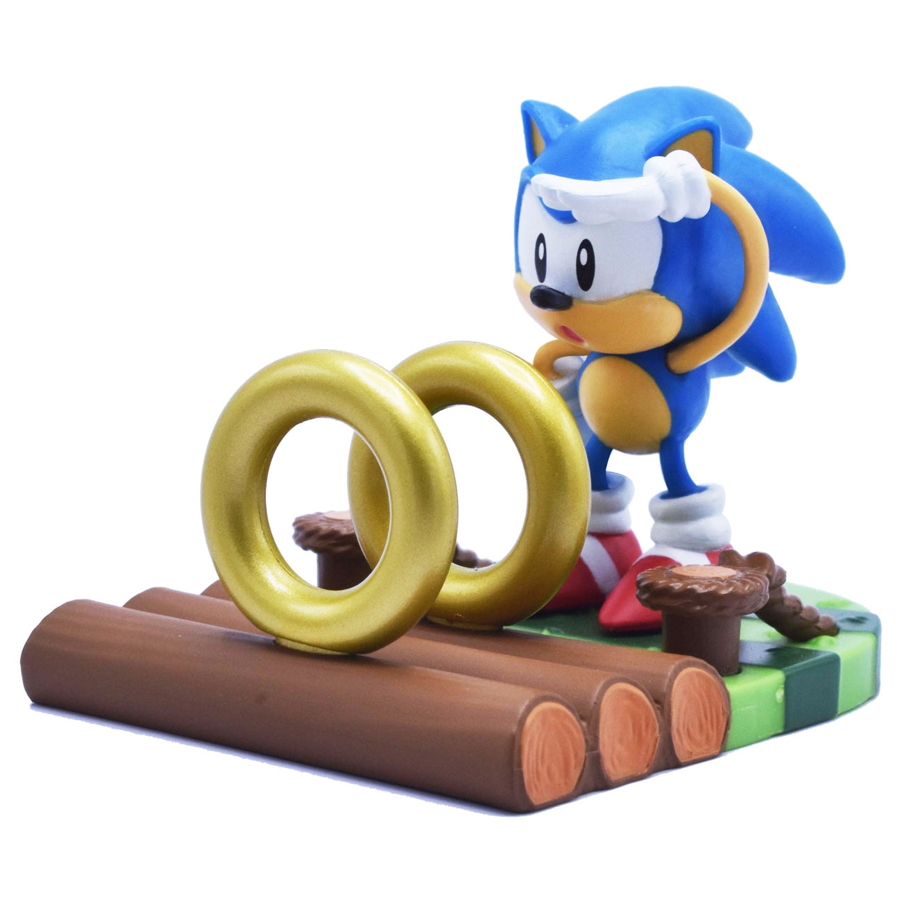 Figura sorpresa 8 cm con diorama para montar Sonic modelos surtidos 12