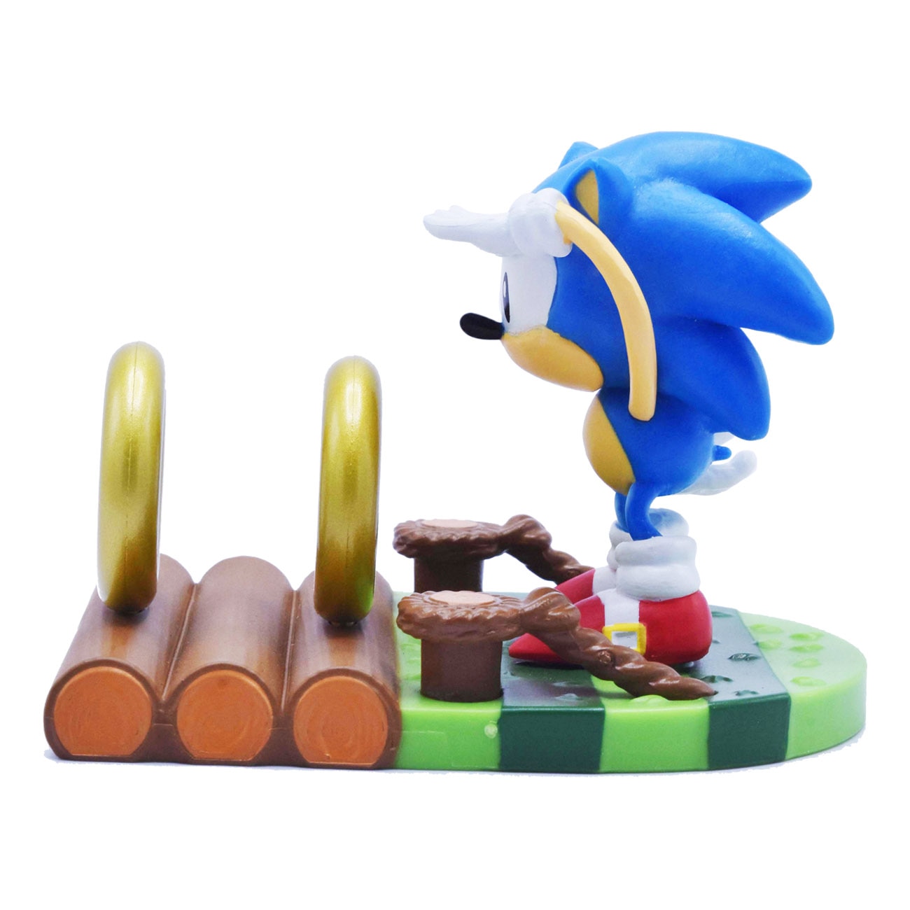 Figura sorpresa 8 cm con diorama para montar Sonic modelos surtidos 13