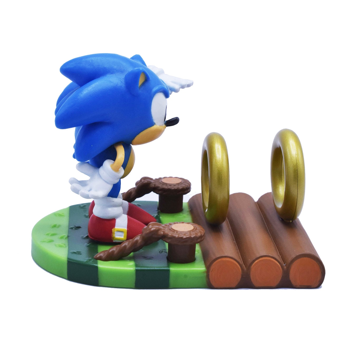 Figura sorpresa 8 cm con diorama para montar Sonic modelos surtidos 14