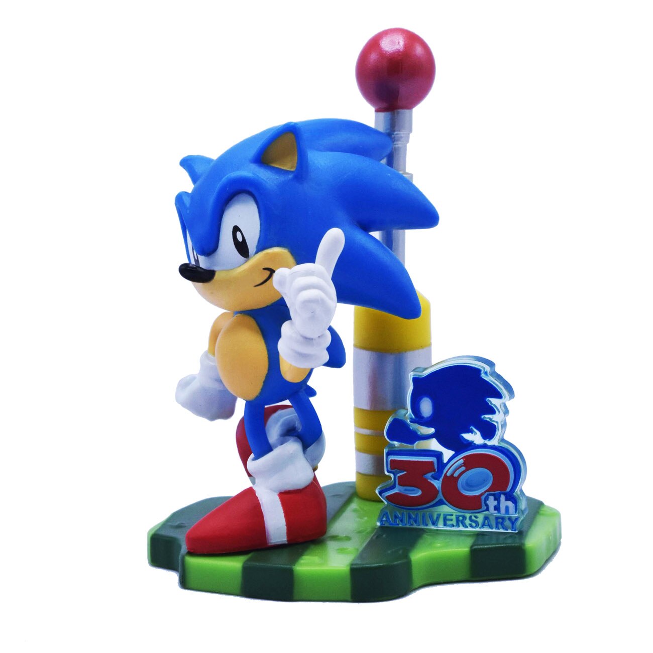 Figura sorpresa 8 cm con diorama para montar Sonic modelos surtidos 18