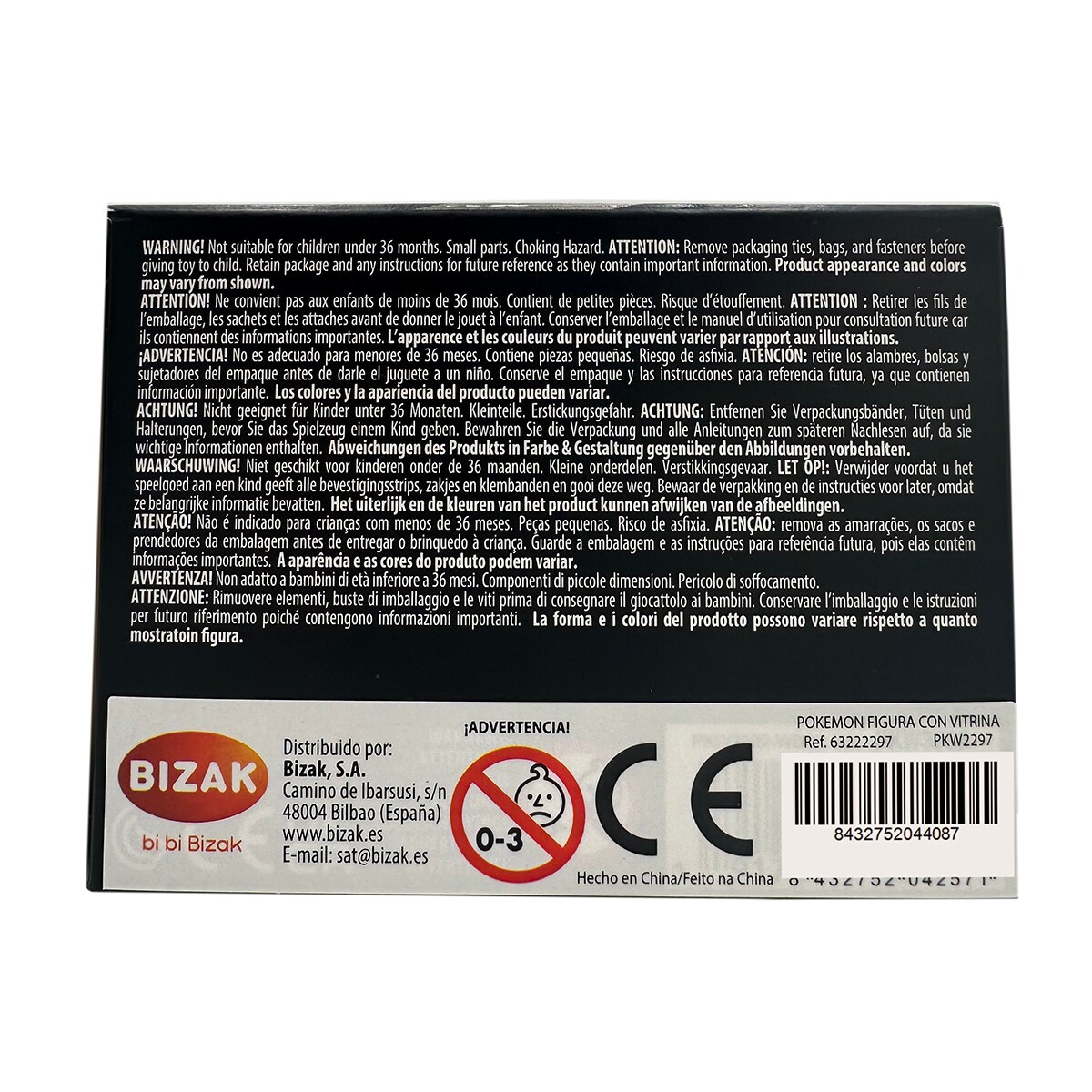 Figura Pokemon con Vitrina 20