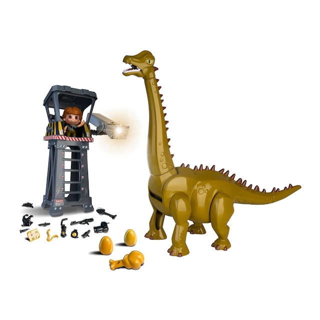 Diplodocus y Torre Pinypon Action
