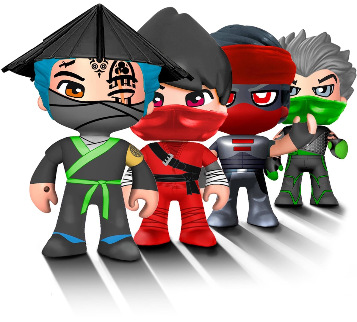 Figuras Ninja Pinypon Action 3