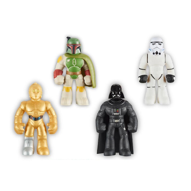 Figura Extensible Mini Stretch  Star Wars modelos surtidos