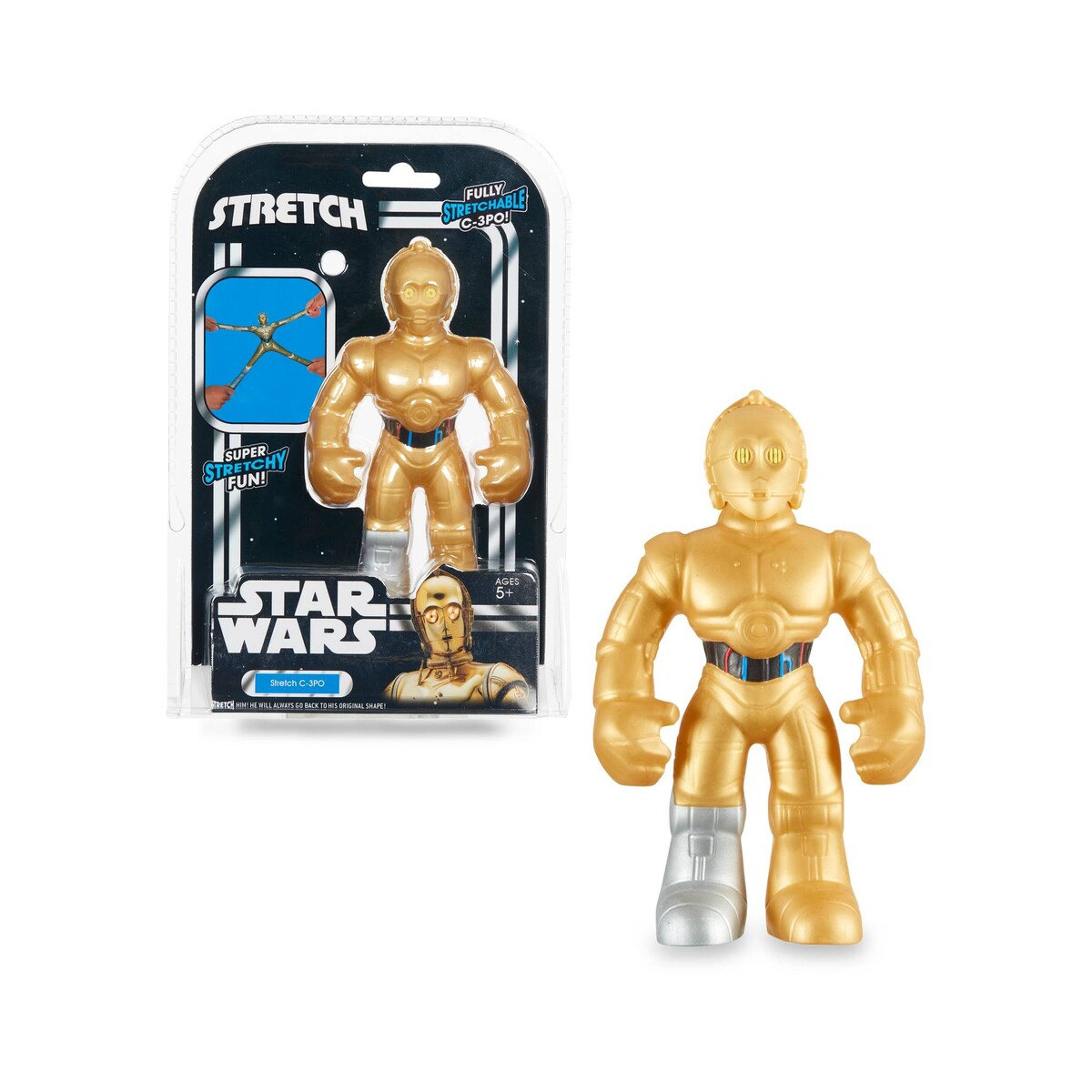 Figura Extensible Mini Stretch  Star Wars modelos surtidos 5