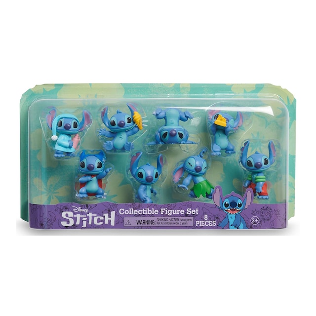 Figuras Stitch  Collectible Figure Set x 8