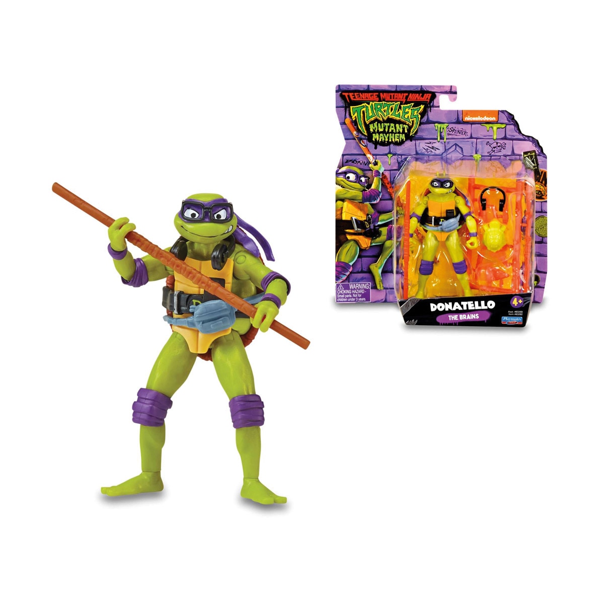 Figura básica Tortugas Ninja Famosa modelos surtidos 5