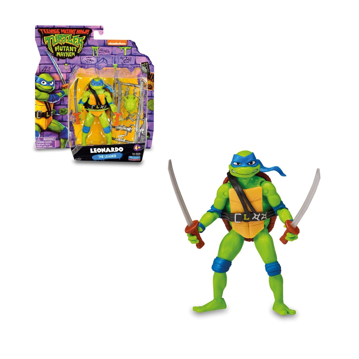 Figura básica Tortugas Ninja Famosa modelos surtidos 6