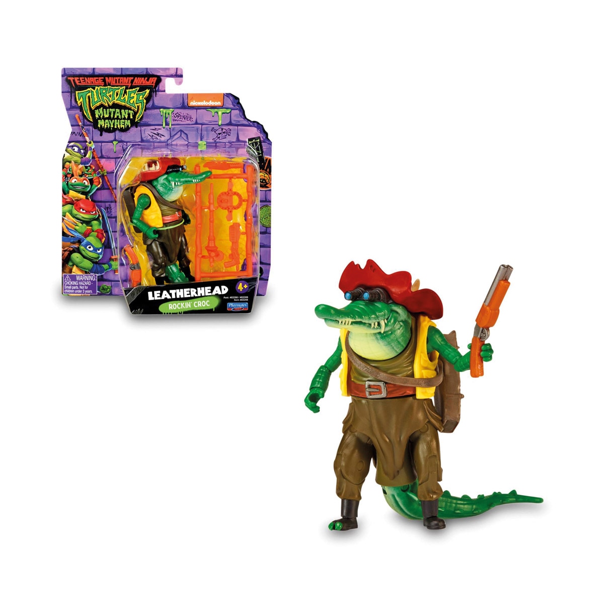 Figura básica Tortugas Ninja Famosa modelos surtidos 9