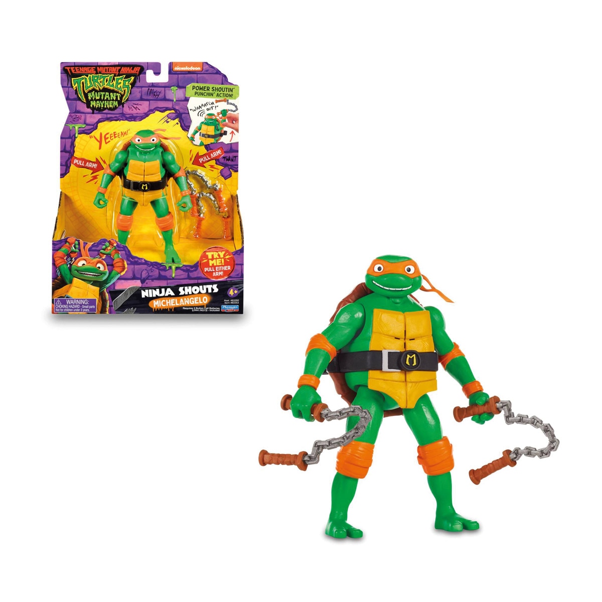 Figura deluxe Tortugas Ninja Famosa 3