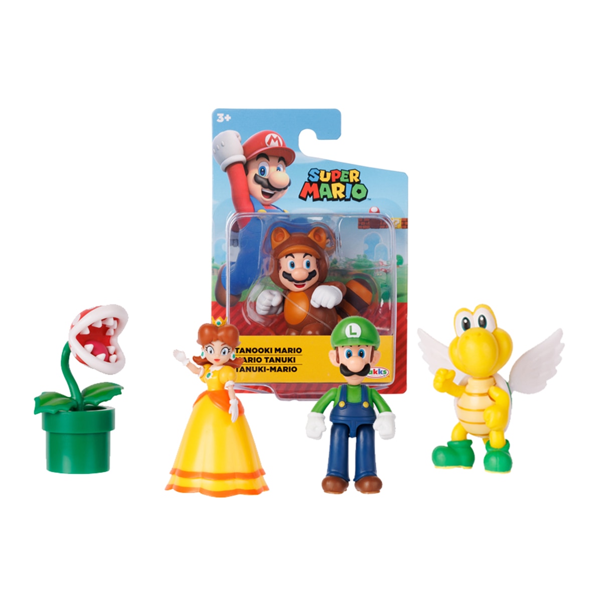 Imagen 0 de Figuras de acción articuladas surtidas 6 cm Serie 43 Super Mario Nintendo