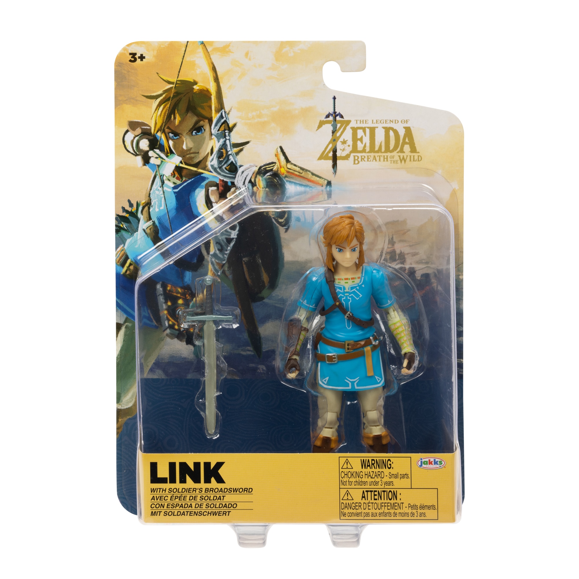 Figura coleccionable y articulada 10 cm Link / Princesa Zelda / Samus Zelda & Metroid Prime modelos surtidos 6